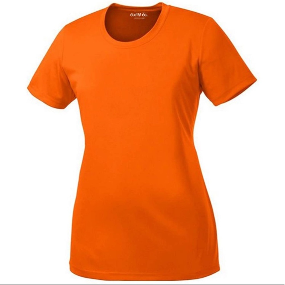 Ativa 100% Cotton Orange Short Sleeve Shirt